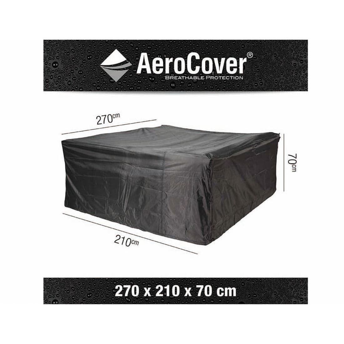 AeroCover Schutzhülle für Sitzgruppe 270x210x70cm Polyester