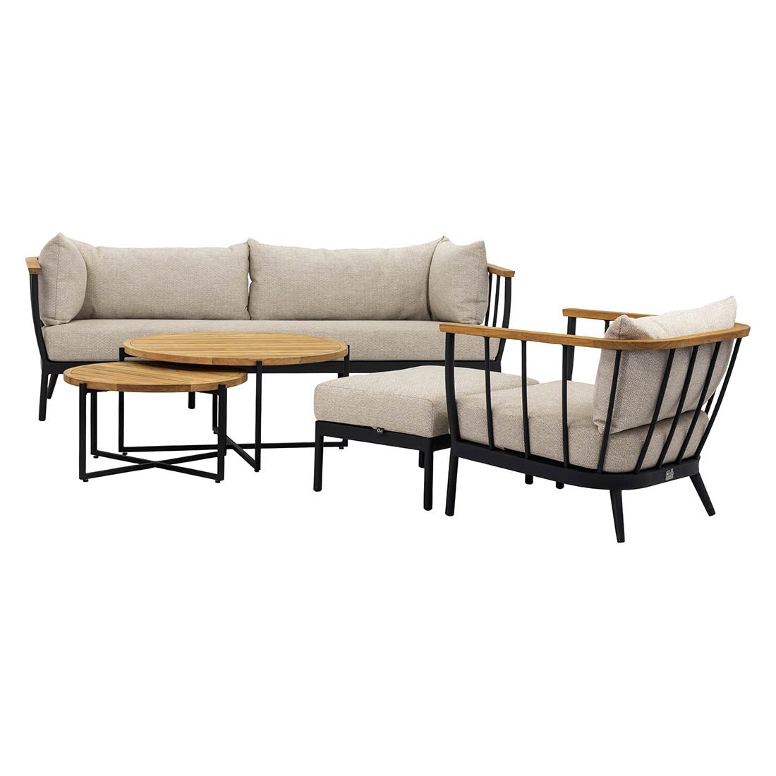Apple Bee Condor Lounge-Gruppe 5-teilig Aluminium/Bee Wett