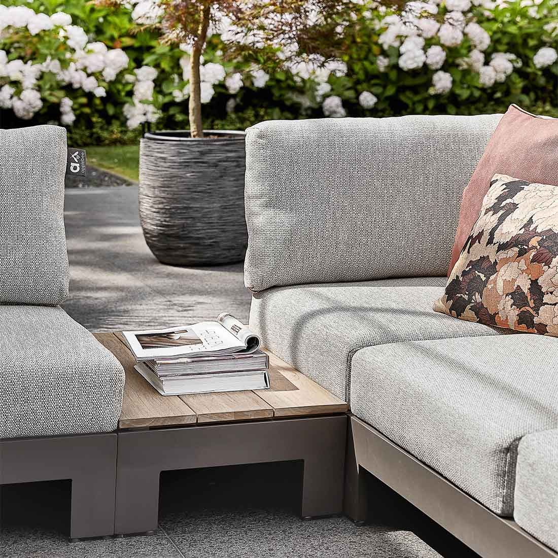 Apple Bee Sticks & More Lounge-Gruppe 6tlg. Aluminium/Bee Wett