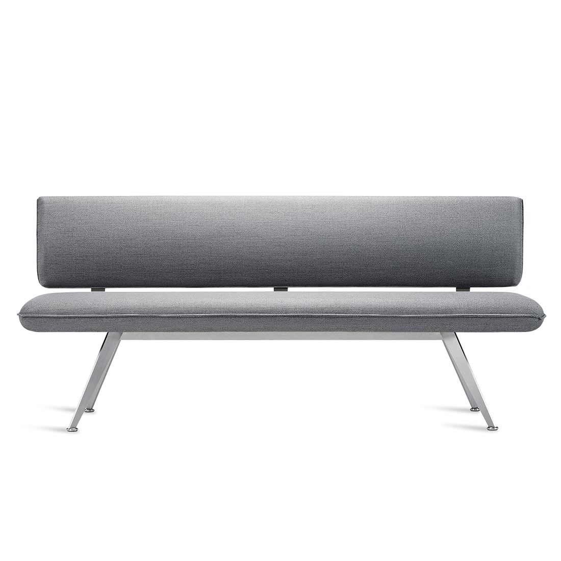 Best Babylon Bravour  Gartenbank 200cm Edelstahl/Horizon