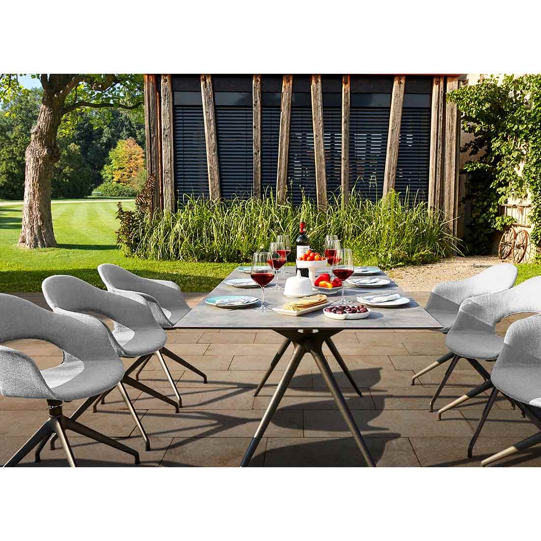 Best Beyond Sister Ria Diningstuhl drehbar Stahl/Horizon