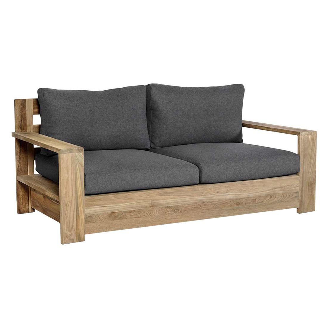 OUTLIV. Castello Loungeset 4-tlg. Recycelt Teak/Sunproof