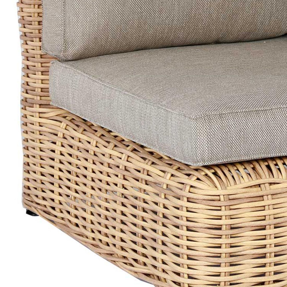 OUTLIV. Yate Ecklounge inkl. Loungetisch Geflecht/Olefin