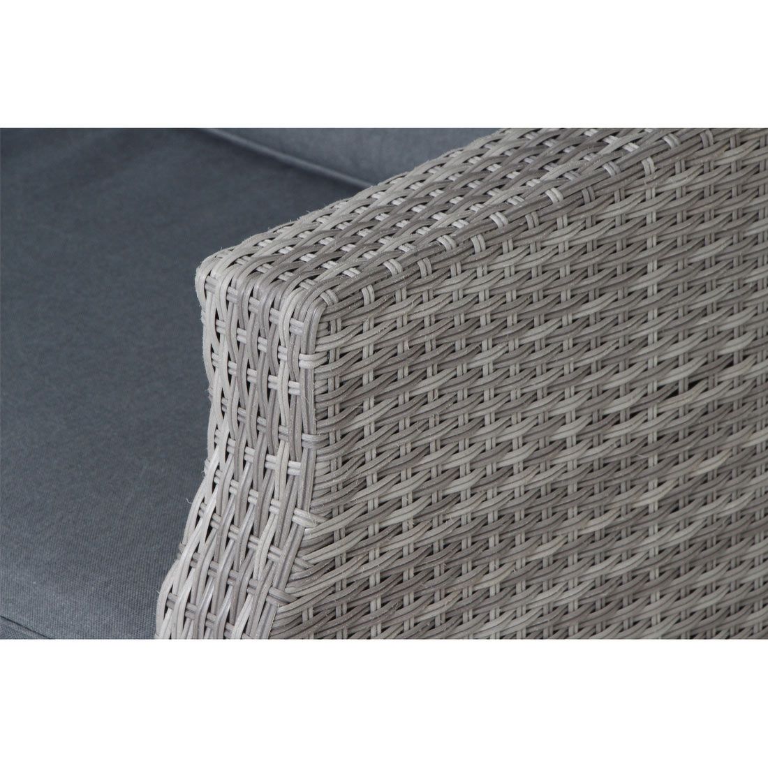 Siena Garden Lobos II Daybed verstellbar Geflecht/Textil inkl. Kissen