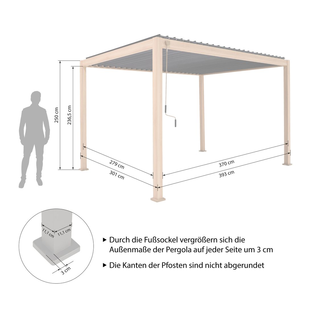 Mirador Classic Gartenpergola