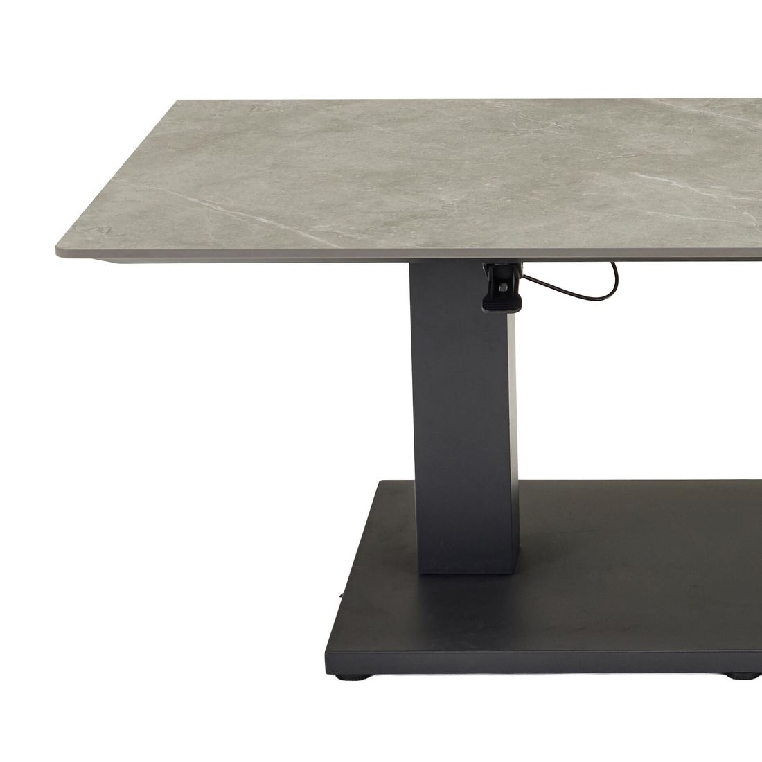 LC Garden Como Lifttisch 140x80cm Aluminium/Sinterstone
