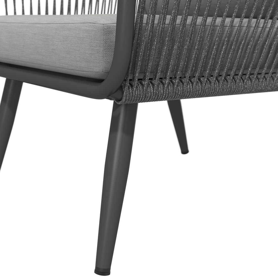 OUTLIV. Alex Loungeset inkl. Loungetische Aluminium/Rope/Olefin