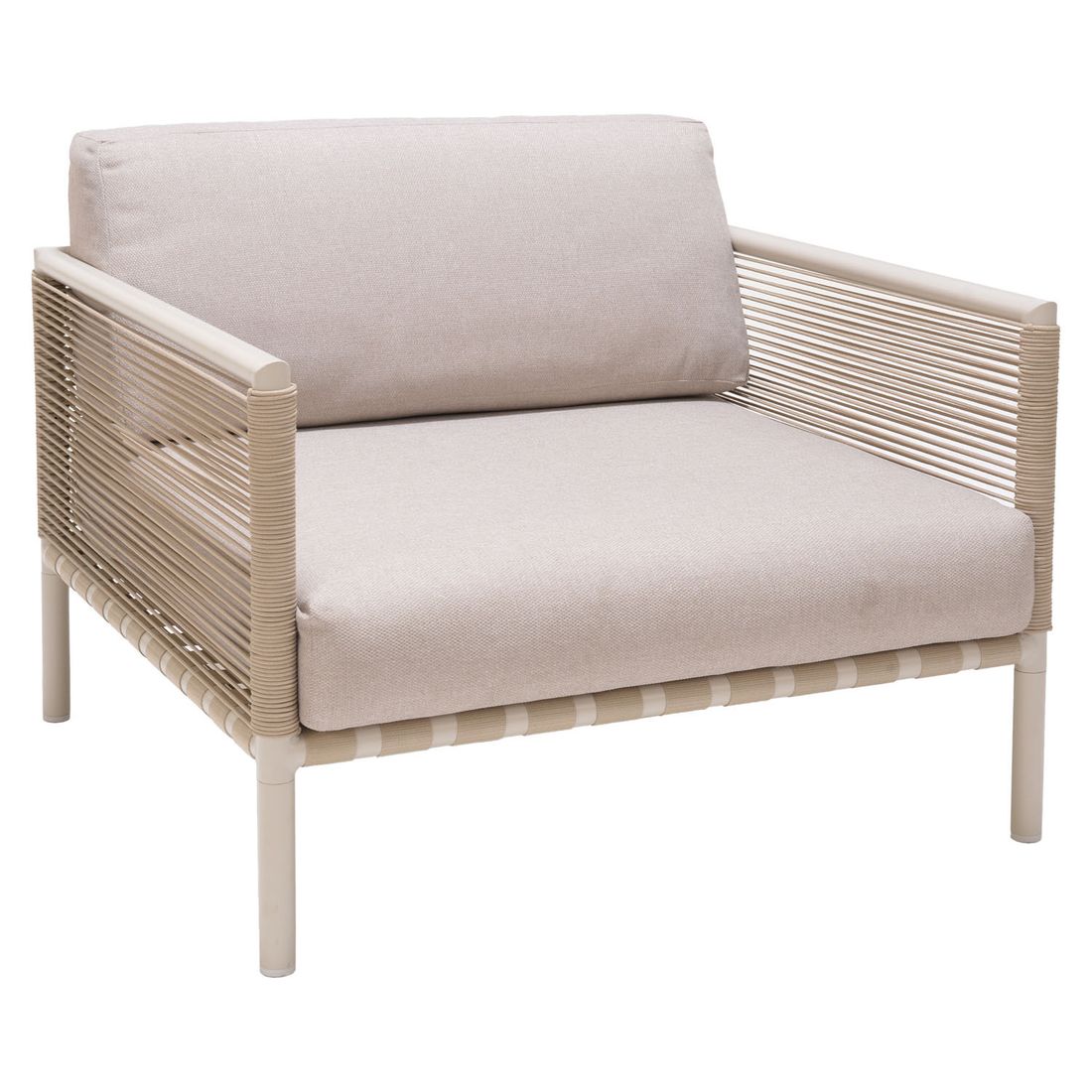 LifestyleGarden Horizon Loungesessel Aluminium/Rope/Olefin