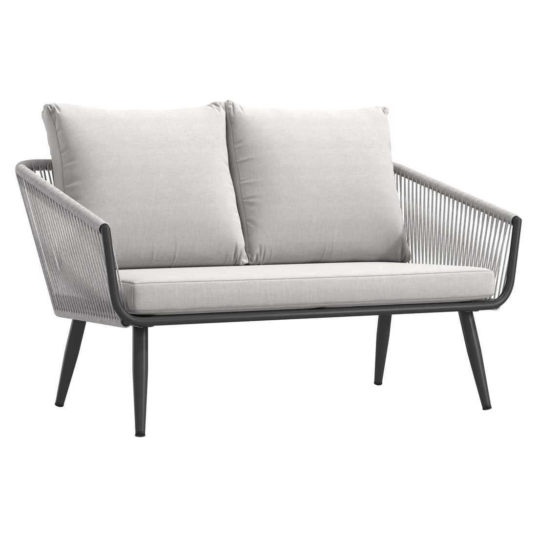 OUTLIV. Alex Gartenloungesofa Aluminium/Rope/Olefin