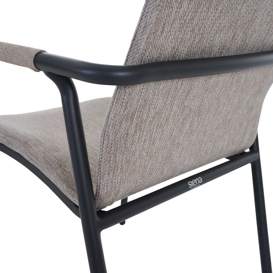 Siena Garden Repton Stapelsessel Aluminium/Texfabric