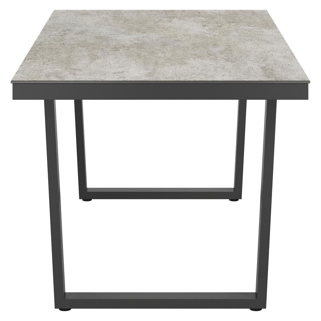 OUTLIV. Gartentisch 160x90cm Edelstahl/Dekton