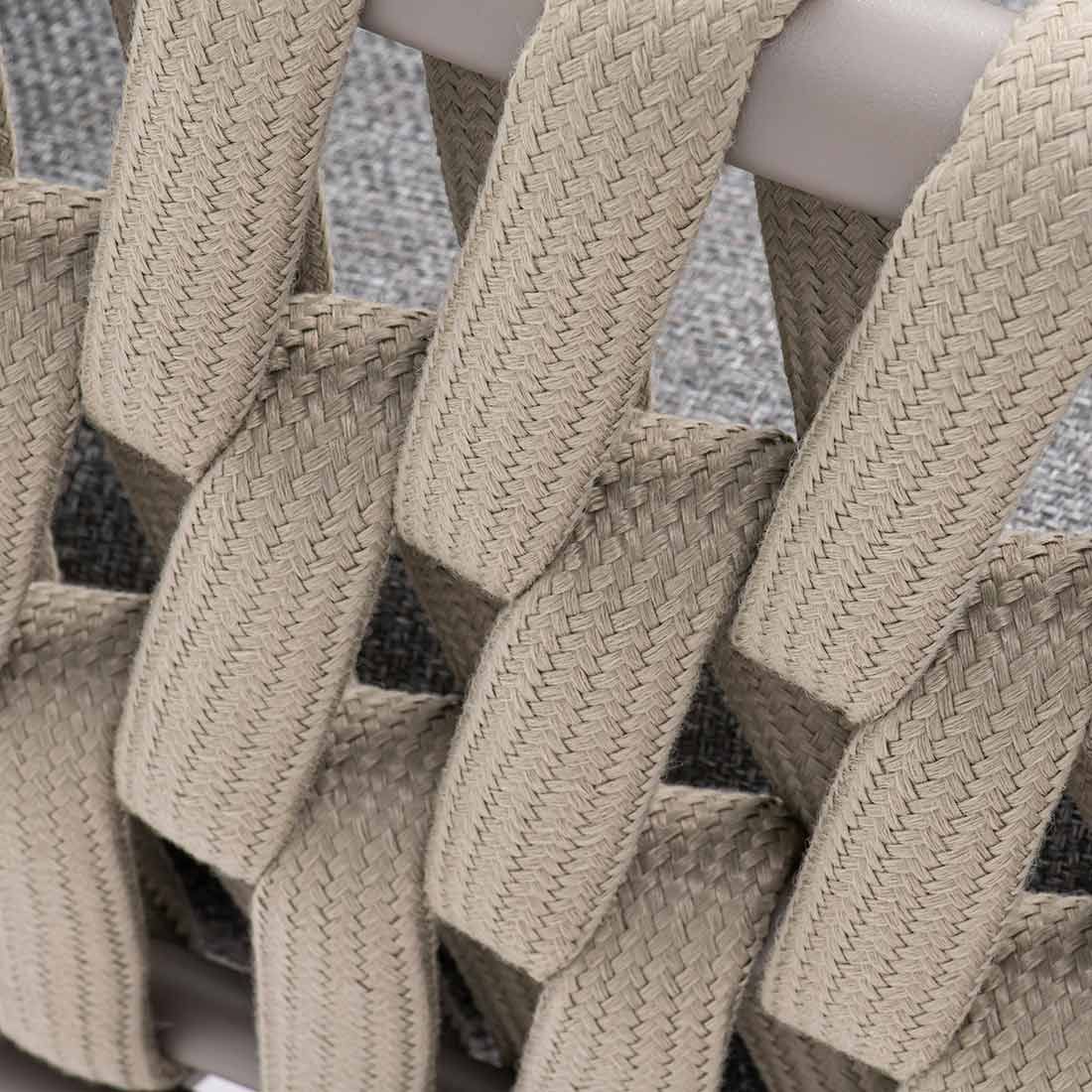 OUTLIV. Valencia Loungeset 4-tlg. Aluminium/Rope