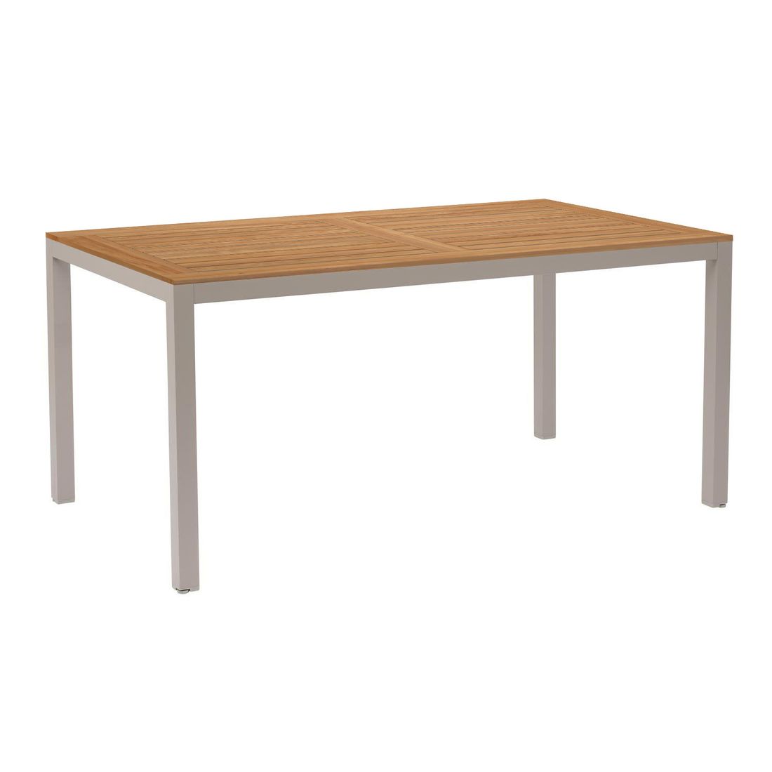 OUTLIV. Gartentisch Aluminium/Teak