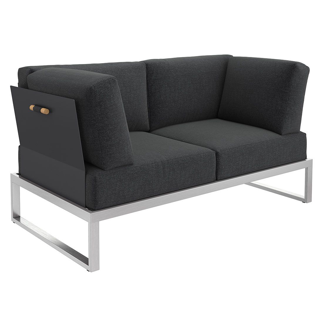 OUTLIV. Capri Ecklounge Edelstahl/Kunstfaser