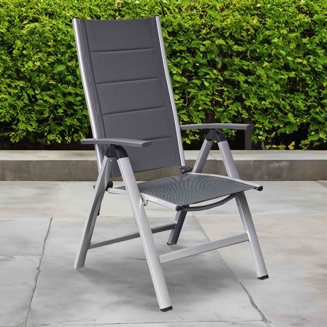 OUTLIV. Melbourne Klappsessel verstellbar Aluminium/Textilene