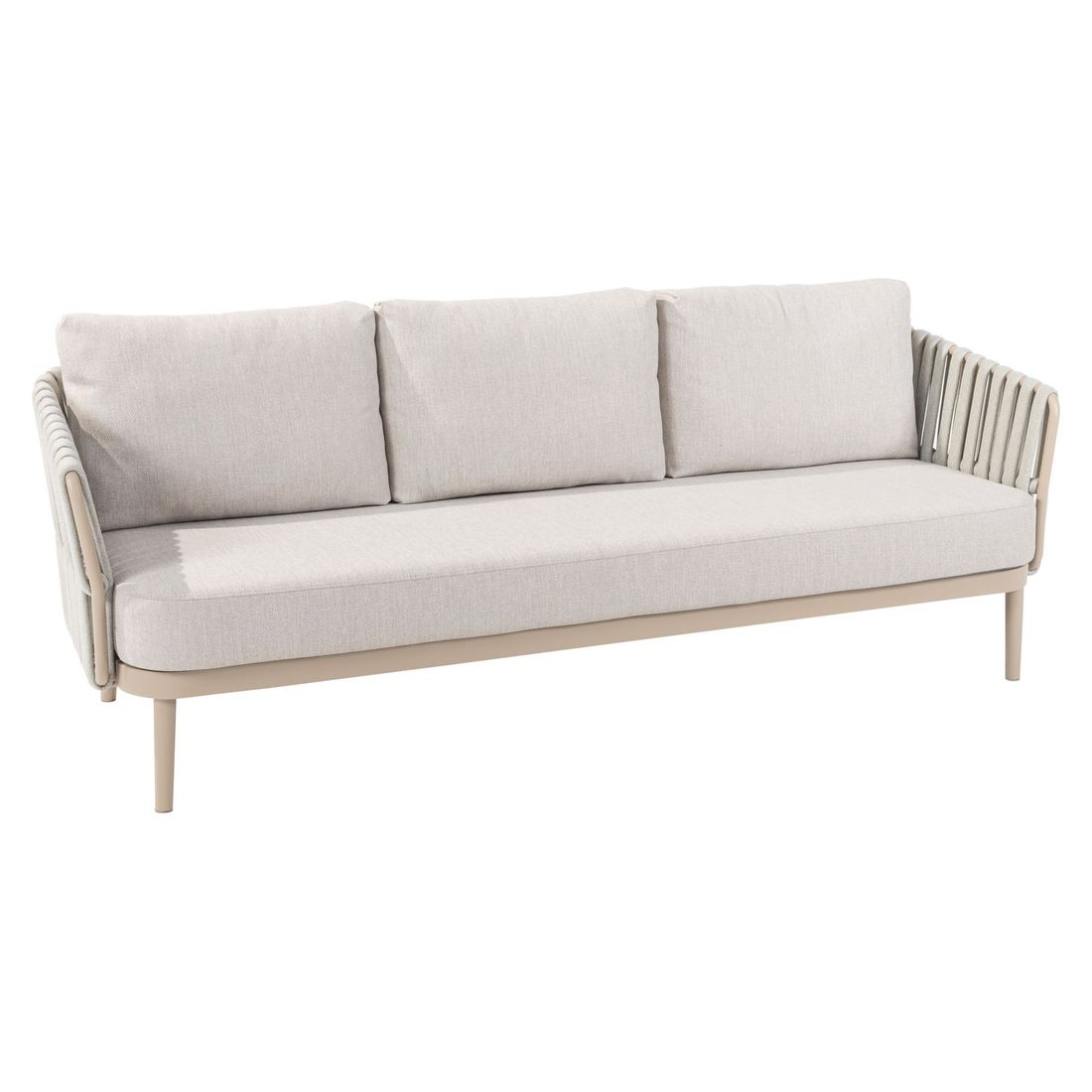 4Seasons Eva Loungeset inkl. Loungetisch Aluminium/Rope