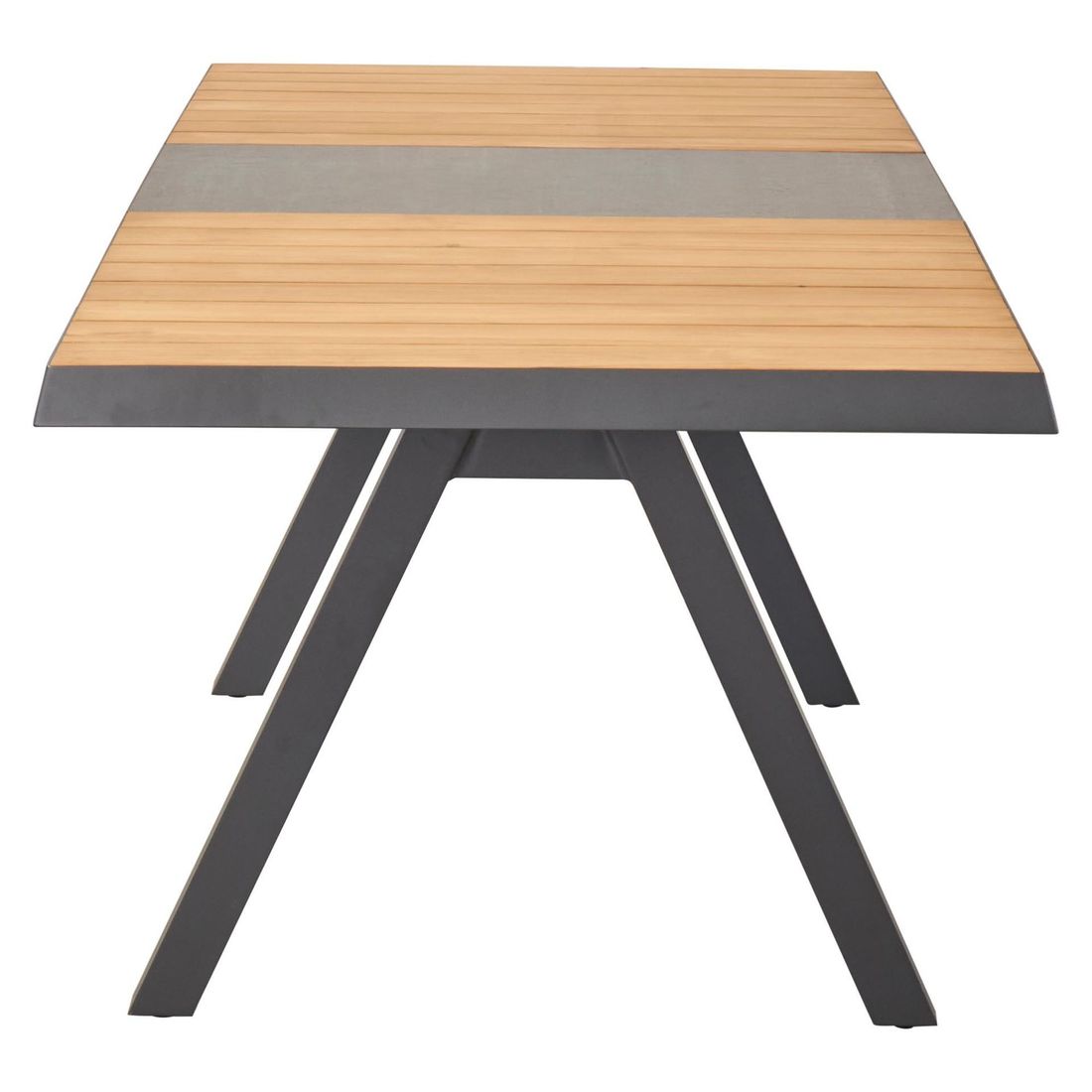 LC Garden Kumasi Ausziehtisch Aluminium/Teak
