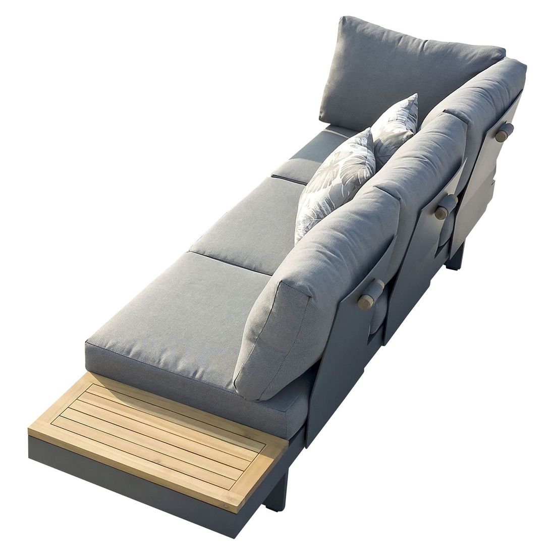 OUTLIV. Luna Ecklounge inkl. Loungetisch Aluminium/Polyester