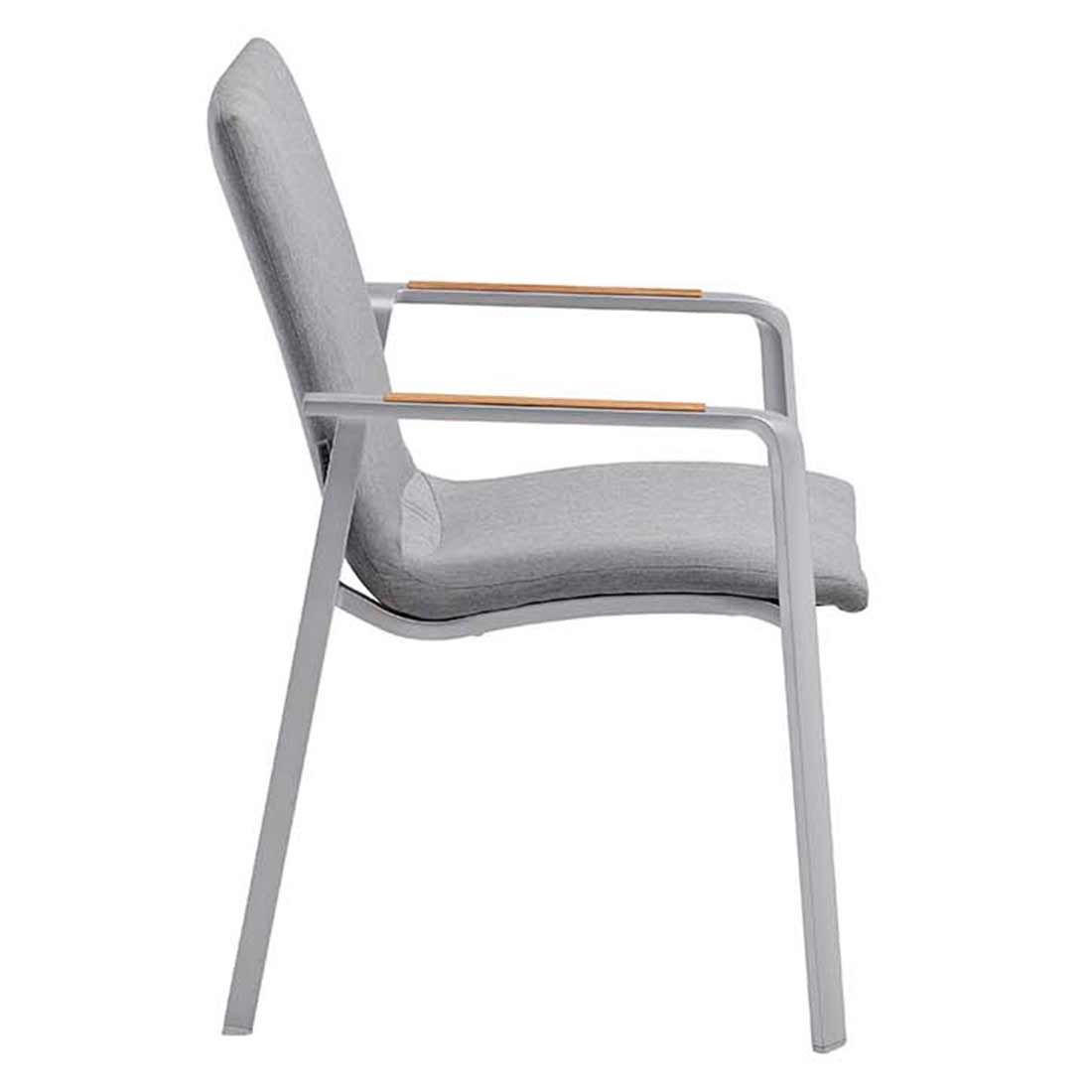 Kettler Diamond Stapelsessel Aluminium/Sunbrella