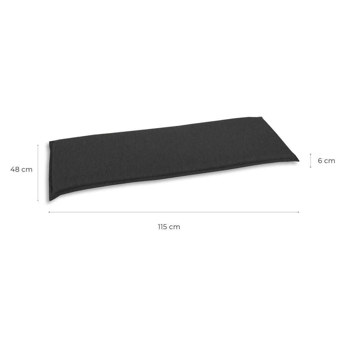OUTLIV. 2-Sitzer Bankauflage 115x48x6cm