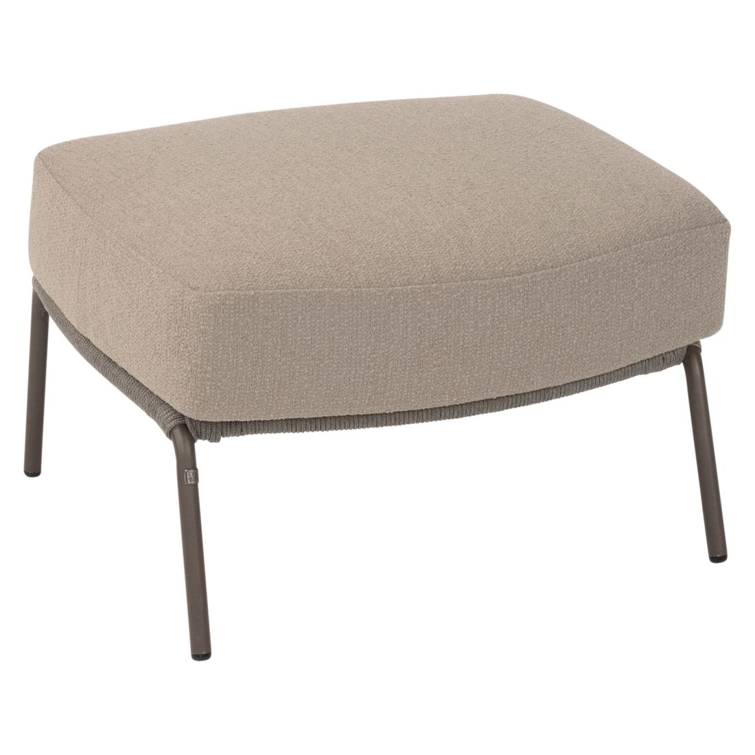 4Seasons Capalbio Loungehocker Edelstahl/Olefin
