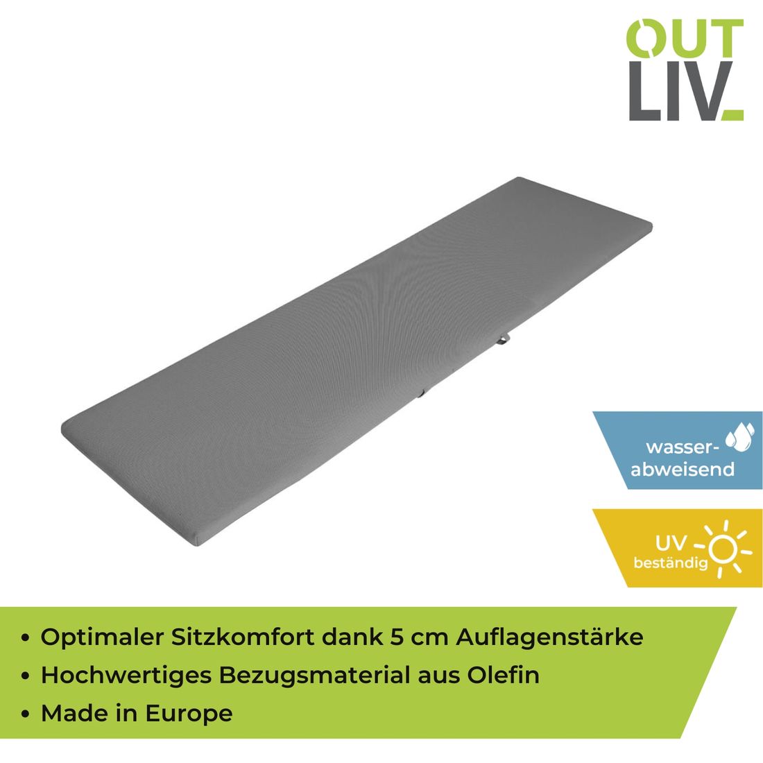 OUTLIV. Auflage für Heaven Swing Singleliege 184x57x5cm