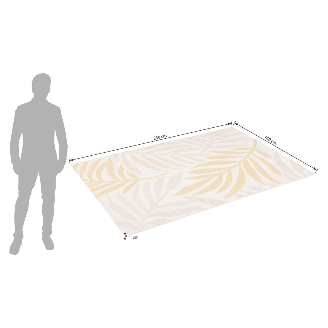 Kettler Wedge Outdoorteppich 160x230cm