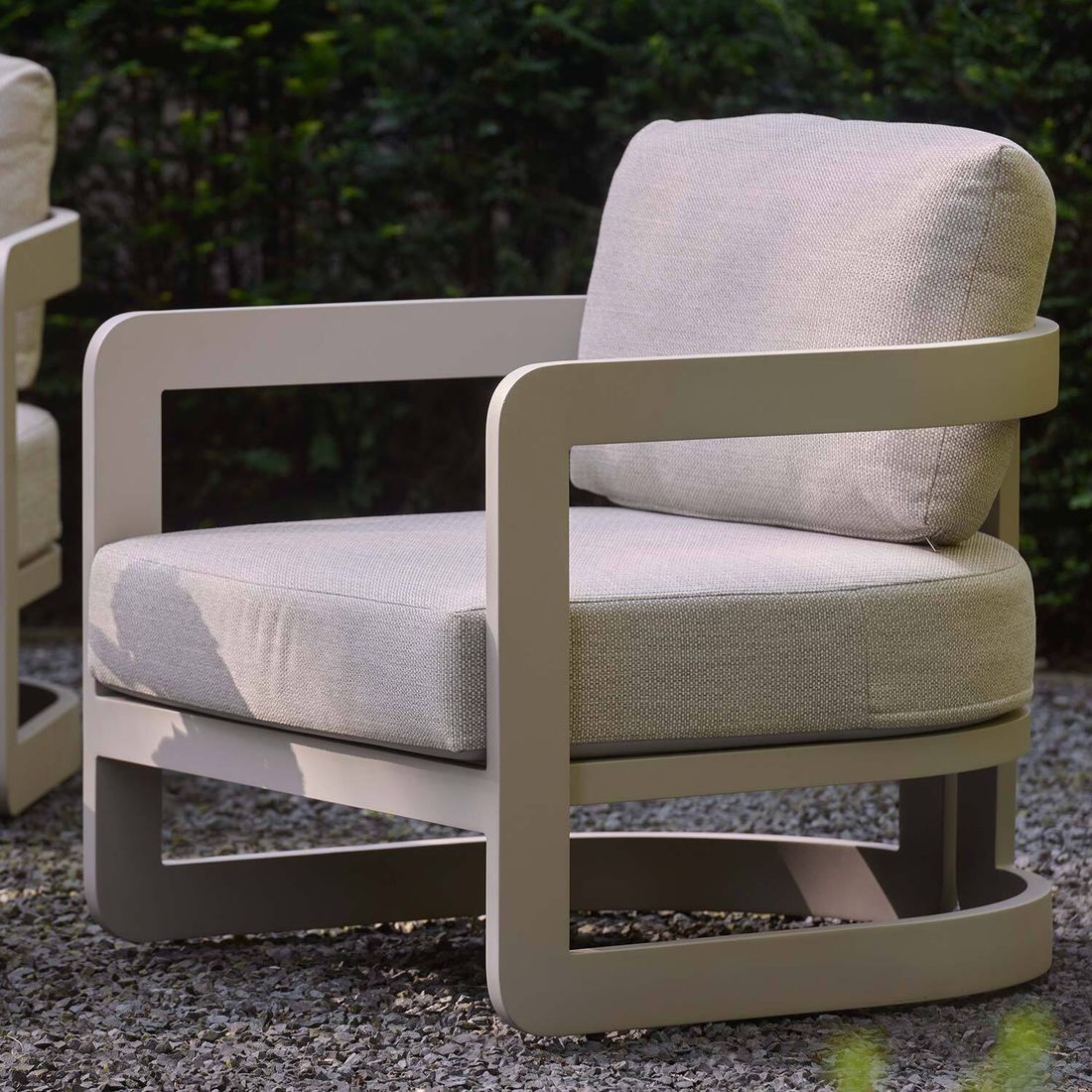 Hartman Milano Loungeset inkl. Loungetisch Aluminium/Olefin