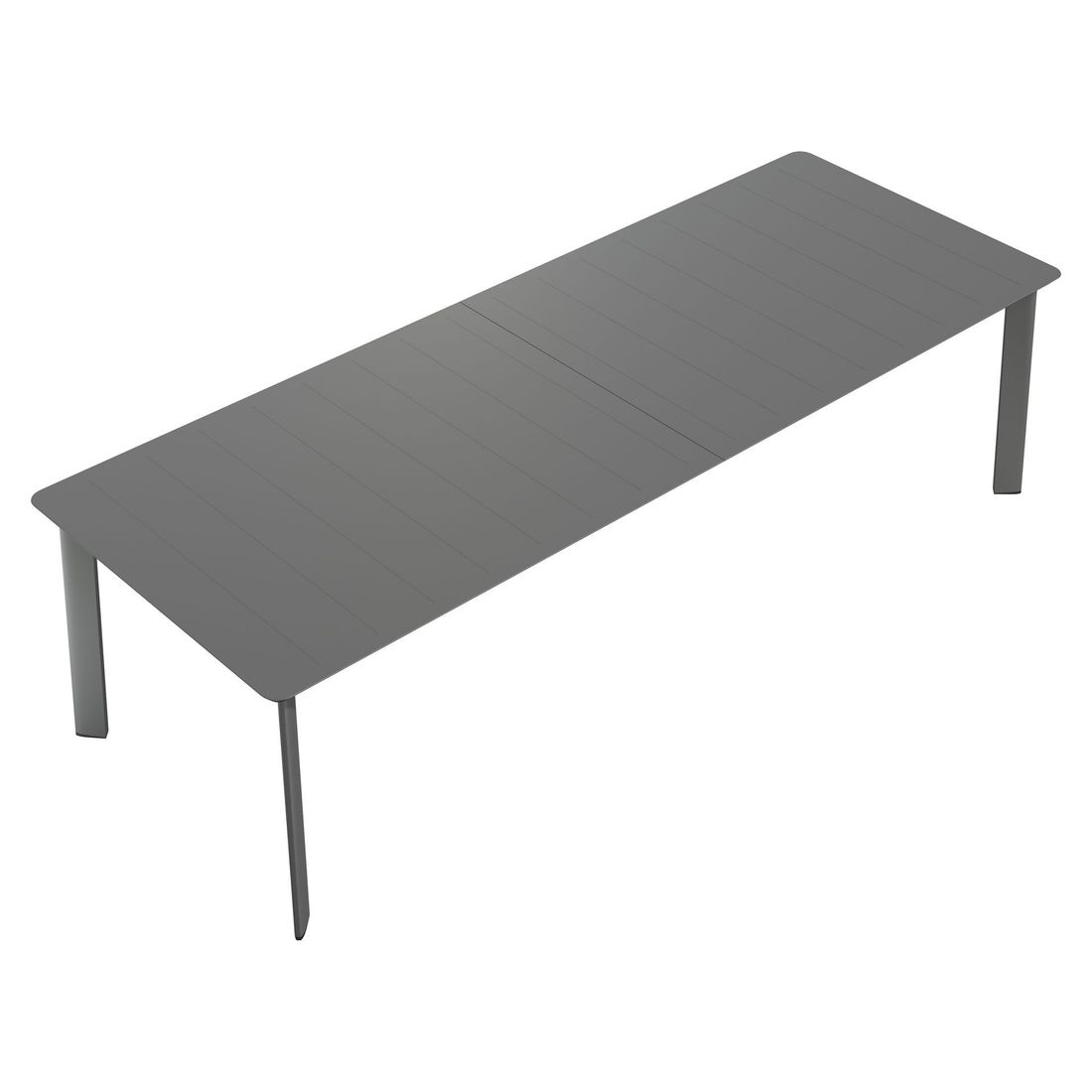 OUTLIV. Milano Ausziehtisch 266/331/396x110cm Aluminium
