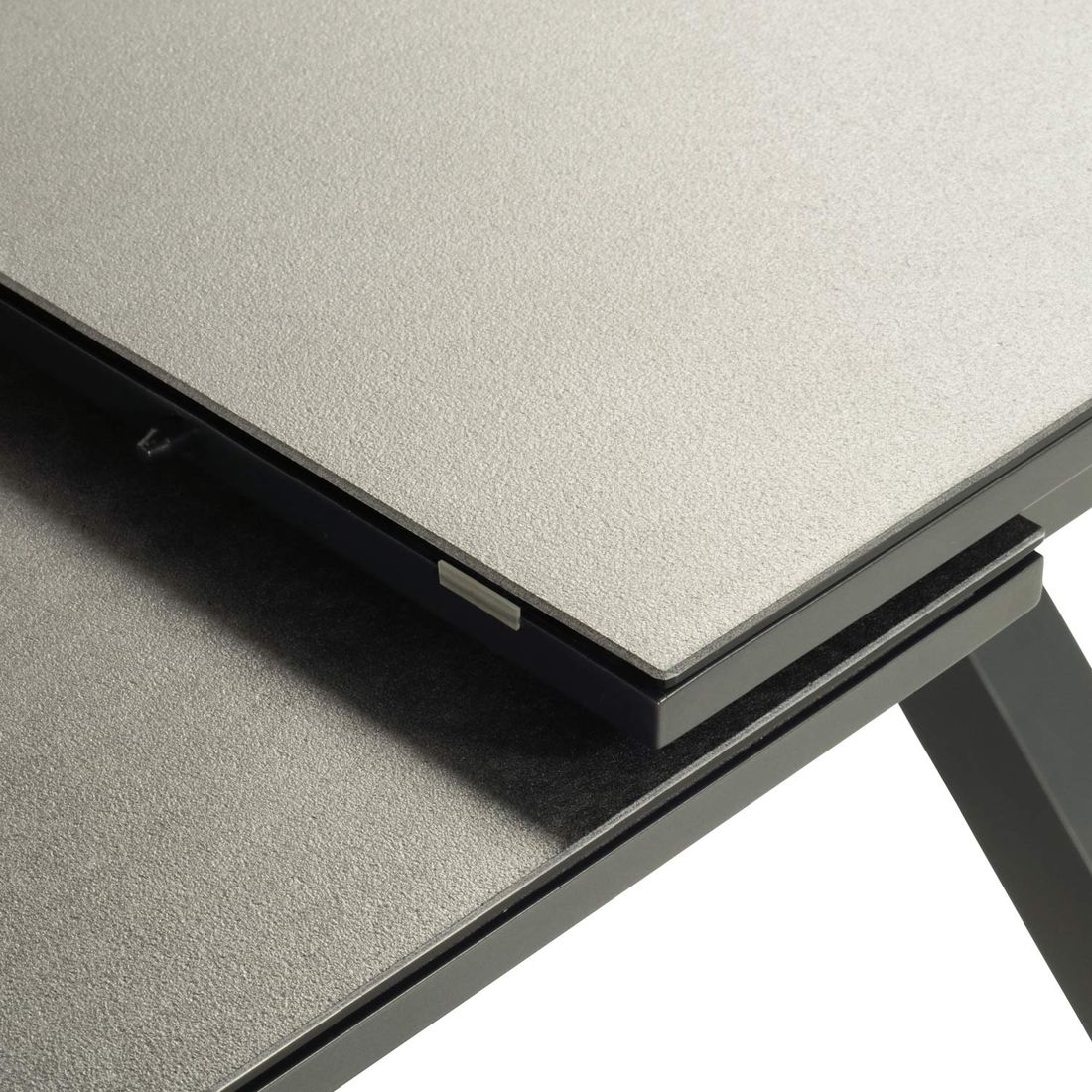 Hartman Trinity Ausziehtisch 200/260x100cm Aluminium/Glaskeramik