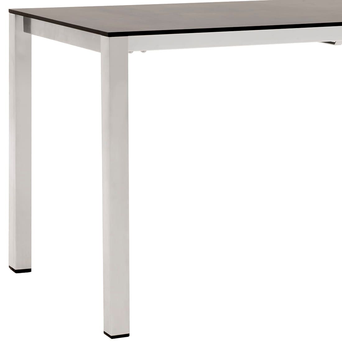 OUTLIV. Rimini Ausziehtisch 140/178,5/210x70cm Edelstahl/HPL