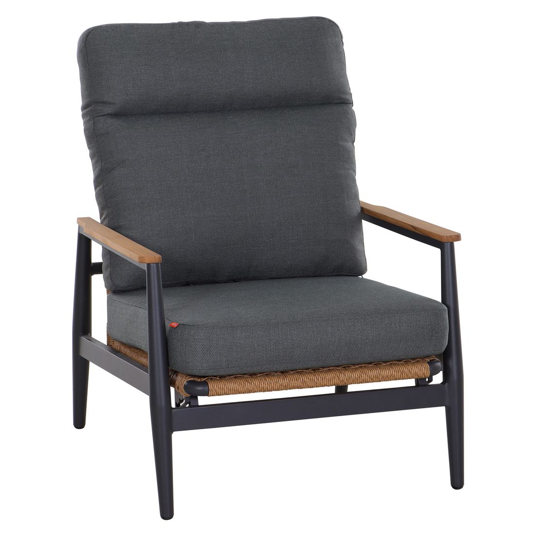 Siena Garden Roma Loungeset Aluminium/Geflecht
