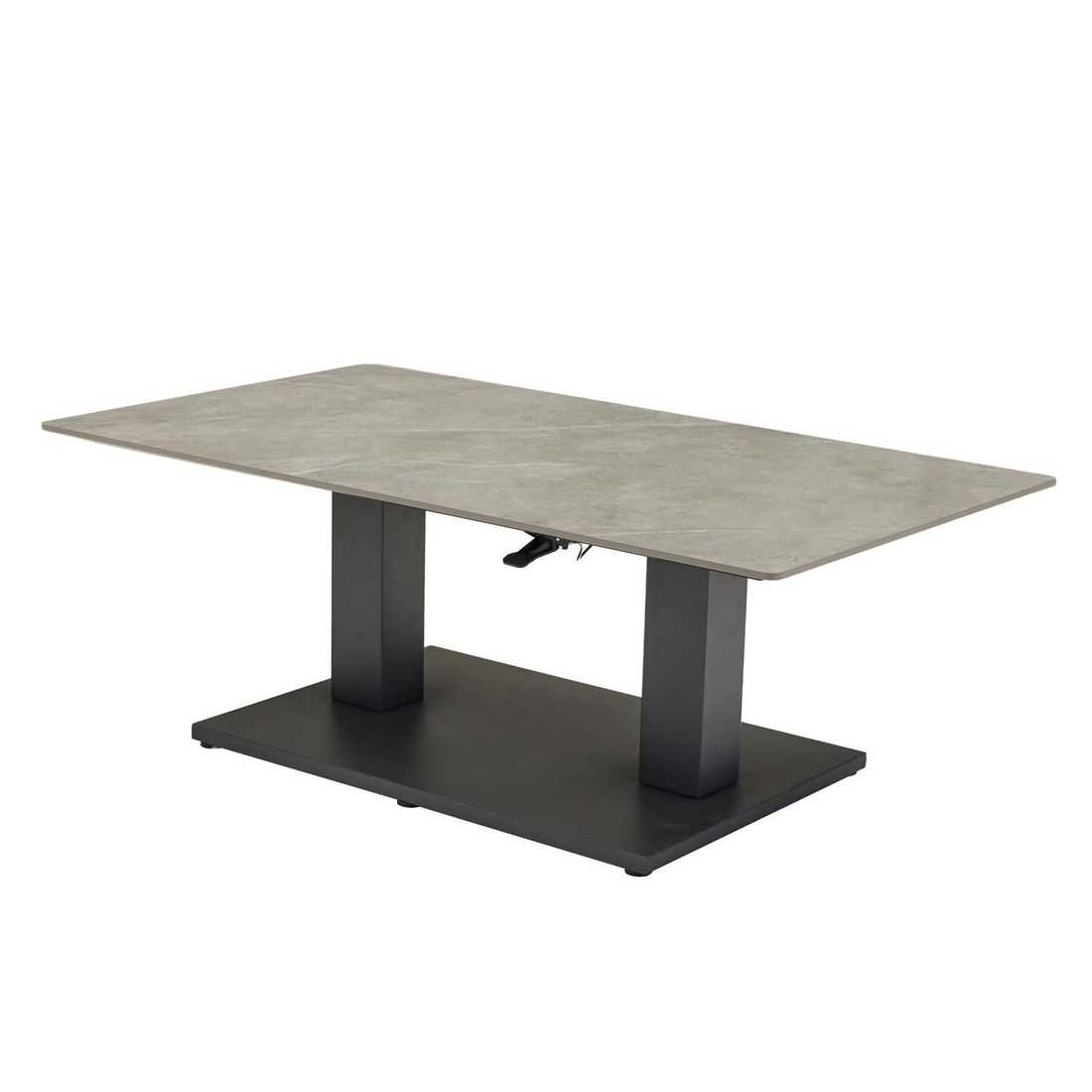 LC Garden Como Lifttisch 140x80cm Aluminium/Sinterstone