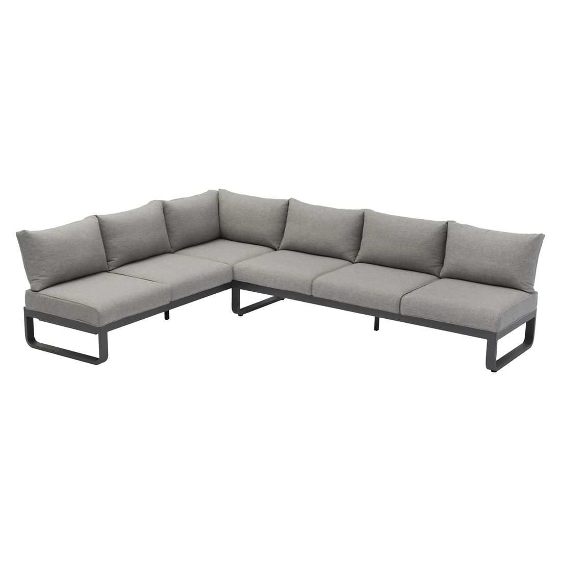 Zebra Fly Gartenloungesofa verstellbar Aluminium/Olefin