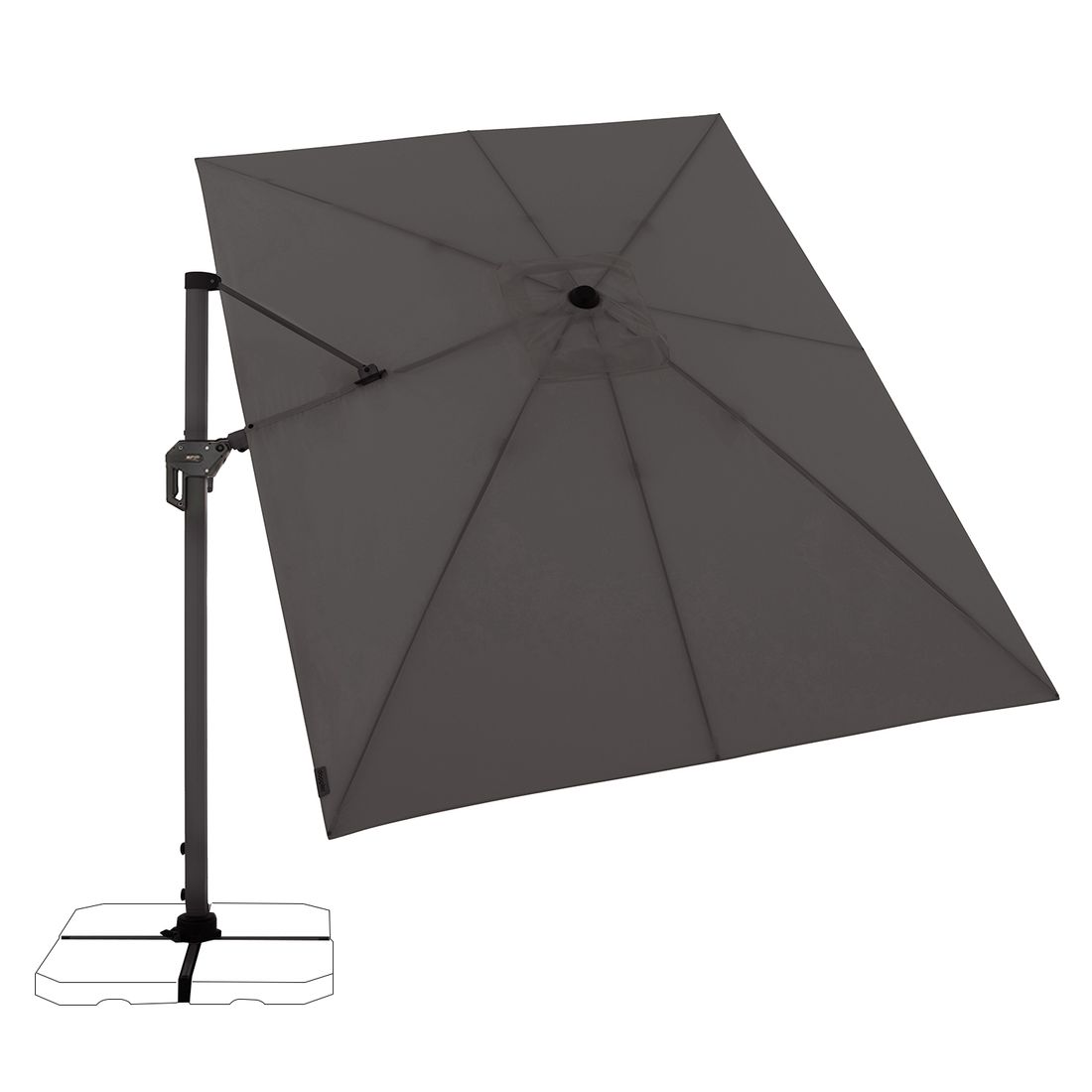 OUTLIV. Lia Ampelschirm 350x260cm