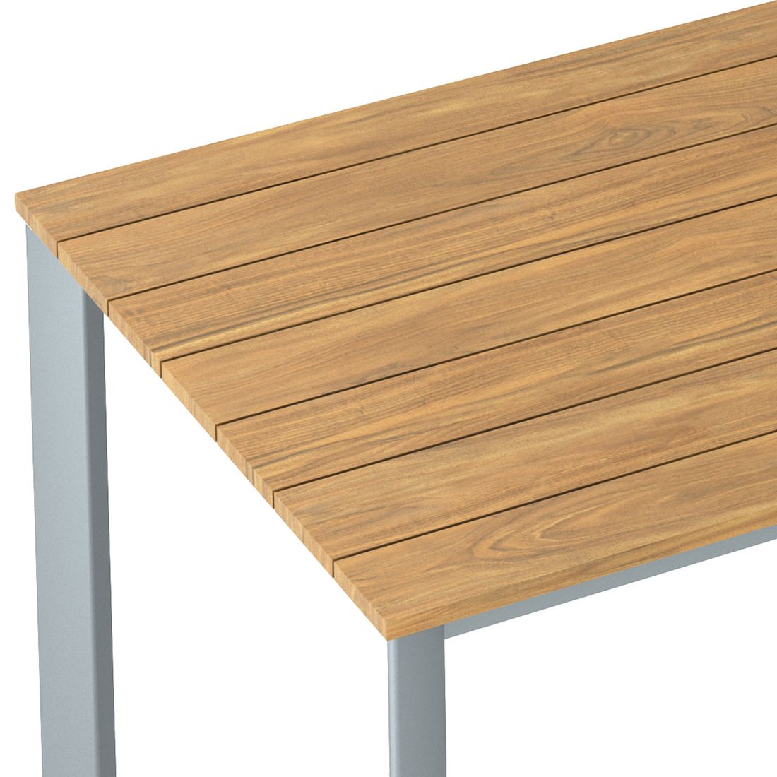 Kettler Edge Gartentisch Aluminium/Teak