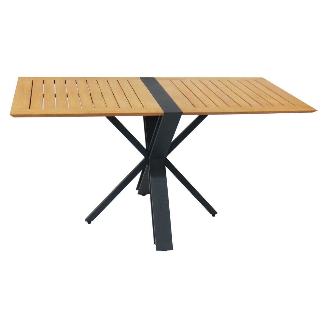LC Garden Unicamo Klapptisch 149,5x75cm Aluminium/Teak