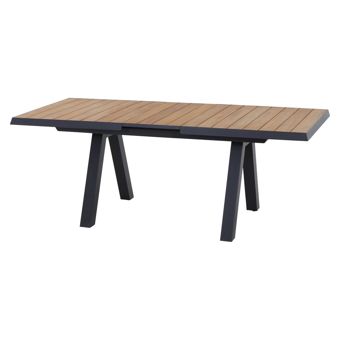 Siena Garden Tirana Ausziehtisch Aluminium/Teak