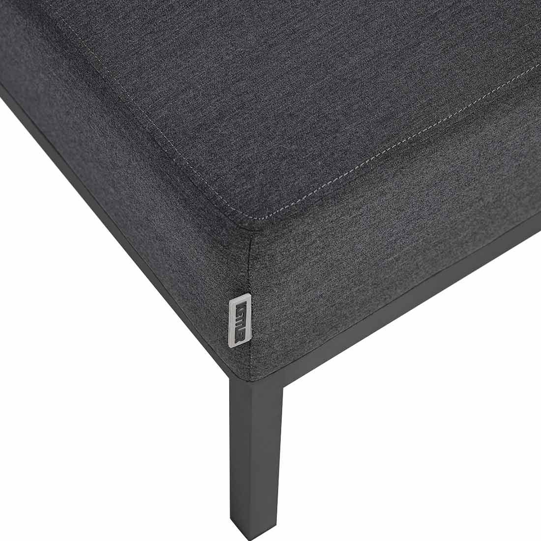 Kettler Pure City-Line Gartensofa Aluminium/Sunbrella®