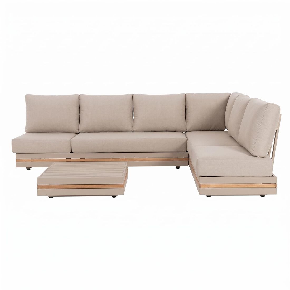 OUTLIV. Triest Ecklounge inkl. Loungetisch Aluminium/Spunpolyester
