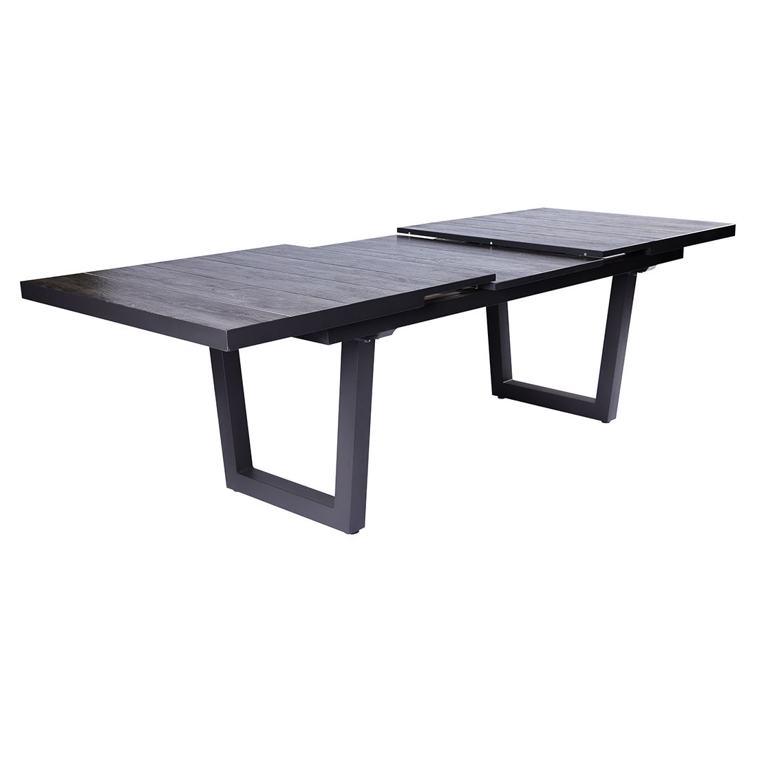 LC Garden Keramo Gartenmöbel-Set L verstellbar 6 (Plätze) Tisch 200/260x100cm