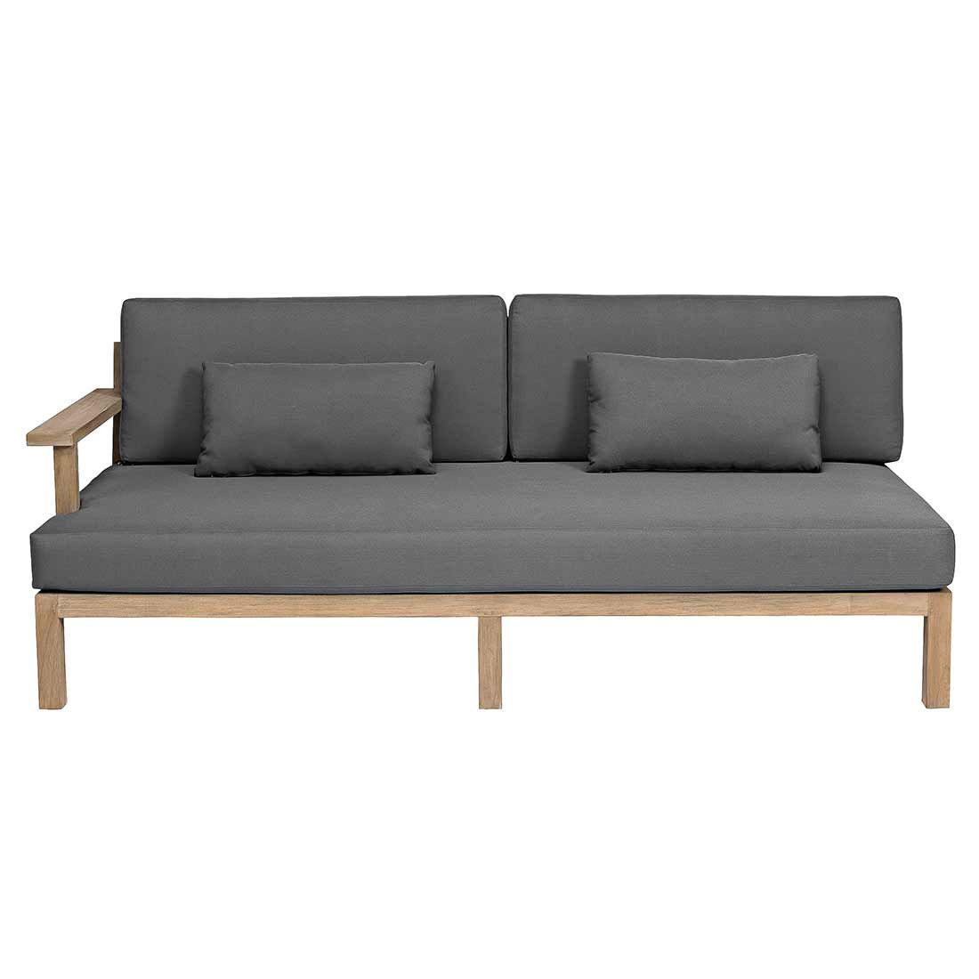 Apple Bee XXL-Factor Eck-/Endmodul Teak/Bee Wett