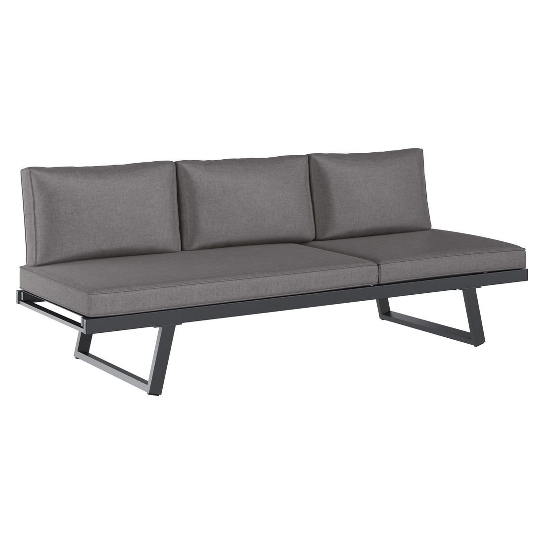 OUTLIV. Lucca Gartenloungesofa Aluminium/Olefin