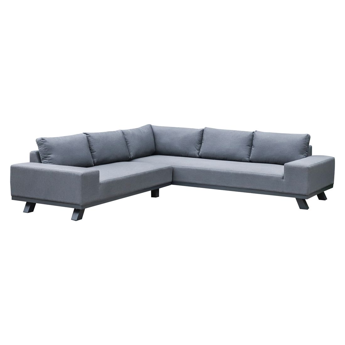 OUTLIV. Madagaskar Ecklounge inkl. Loungetisch Aluminium/Creacryl