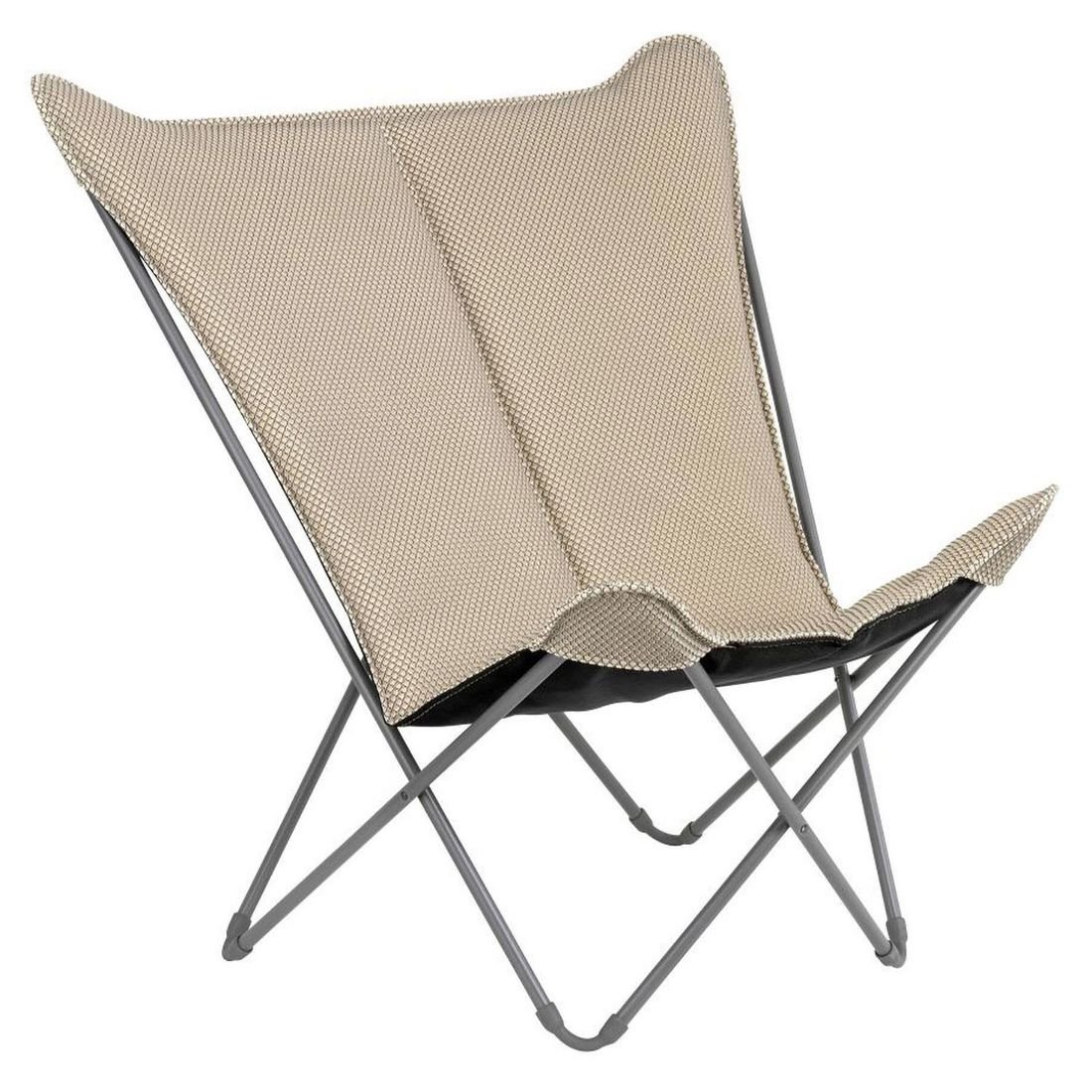 Lafuma Pop Up XL Liegestuhl Stahl/BeComfort