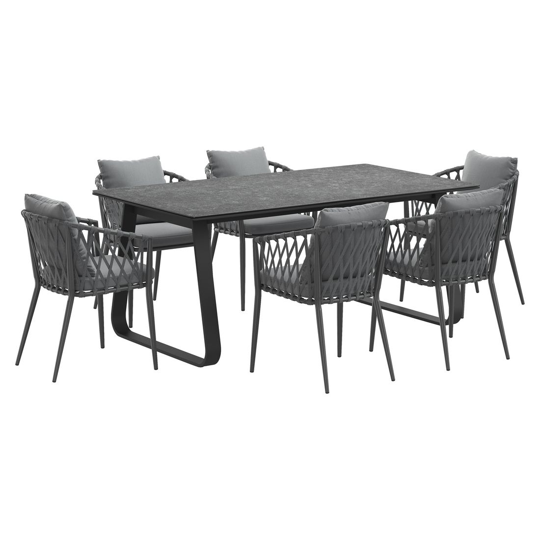 LC Garden Sunrepo Gartenmöbel-Set mit OUTLIV. Tisch