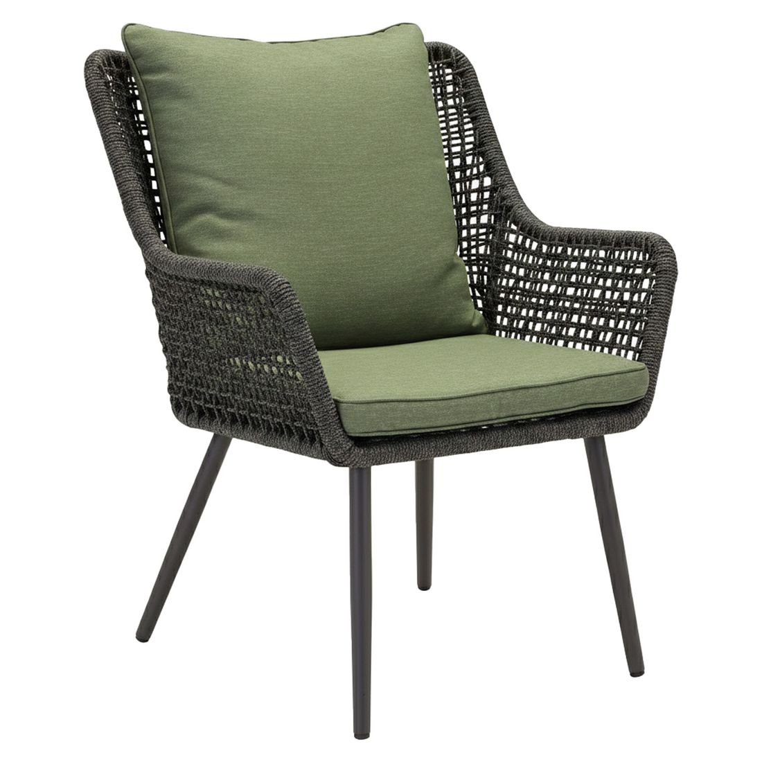 LC Garden Saigon Gartensessel Aluminium mit Sitz- und Rückenkissen