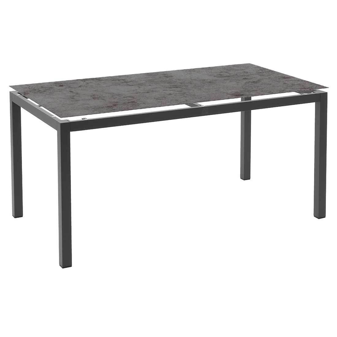 Kettler Legato Curve Gartenmöbel-Set M (4 Plätze) Tisch 160x90cm