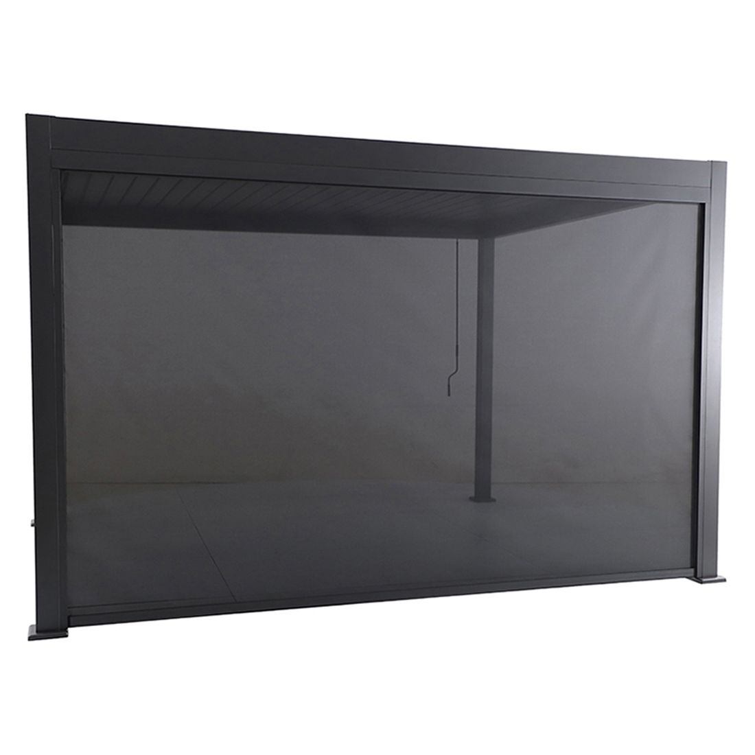 Creador Lino Seitenrollo Aluminium/Textilene