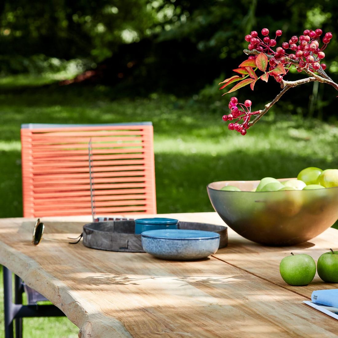 Musterring Amsterdam Gartenmöbel-Set L (6 Plätze) Tisch 220x95cm